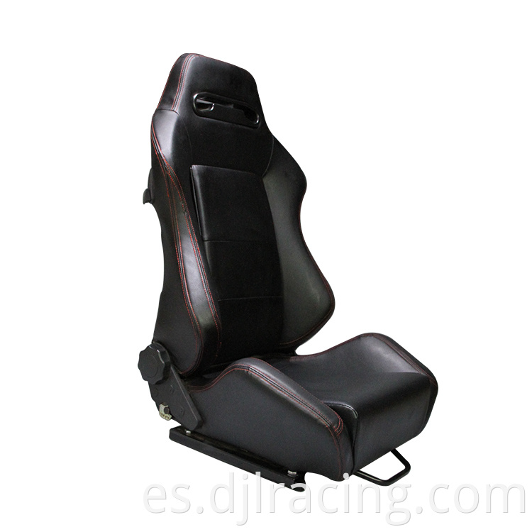 Venta caliente Price barato Carbon Racing Asiento Ajustable Ajuste de un solo asiento